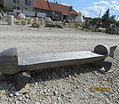 Dřevěné lavičky